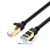 Cat 7 STP Lan Cable 1m Black - 11268